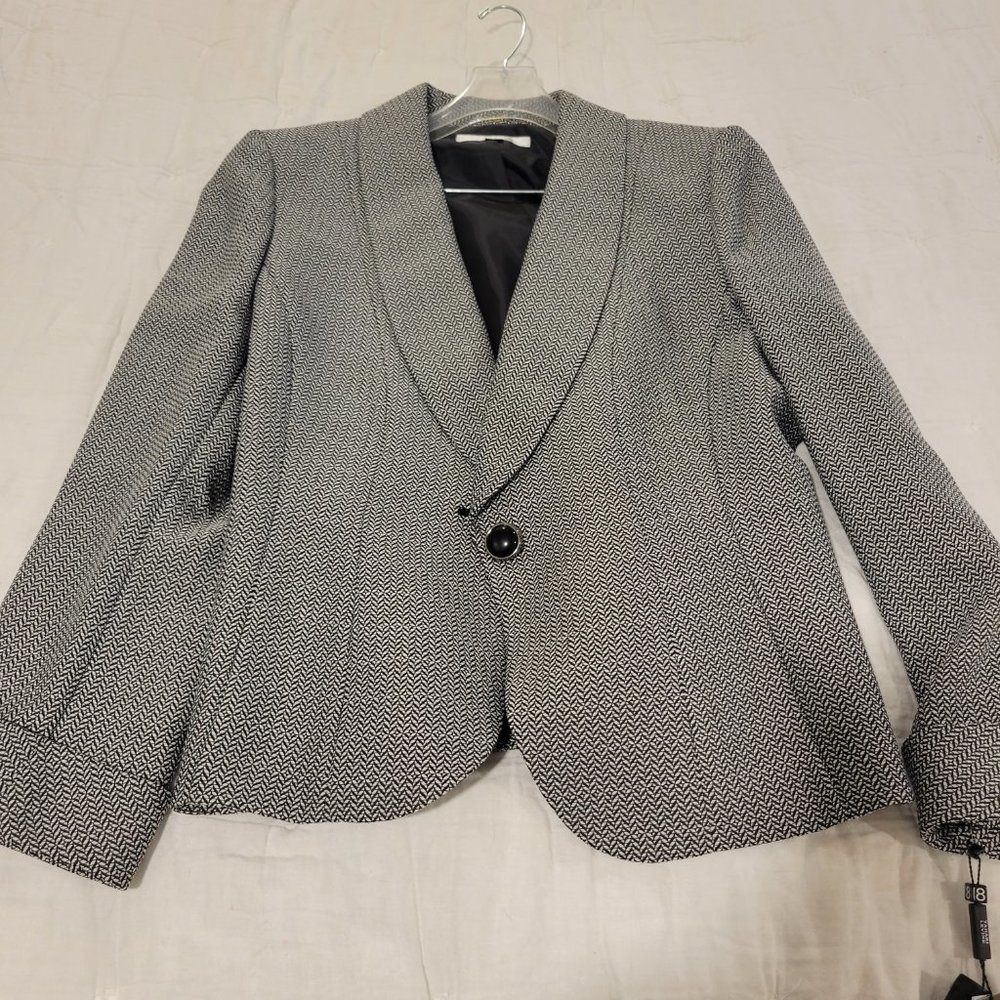 Tahari Gray Blazer